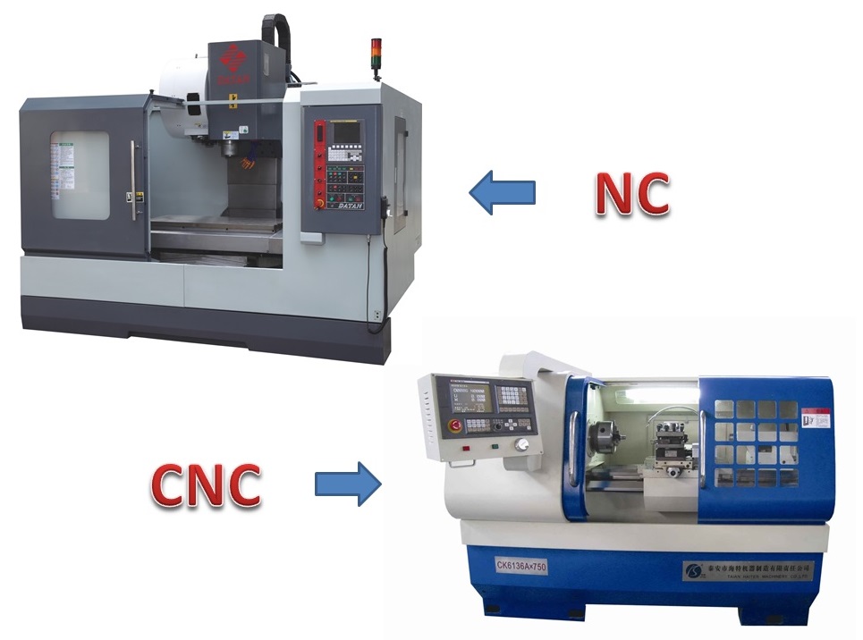 razlike med nc in cnc sistemi